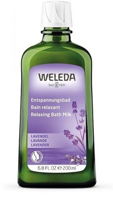 Lavender Relaxing Bath Milk 200 ml, Weleda