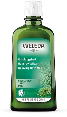 Pine Reviving Bath Milk 200 ml, Weleda