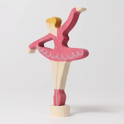 BALLERINA dekorativ figur till Födelsedagsring, GRIMMS