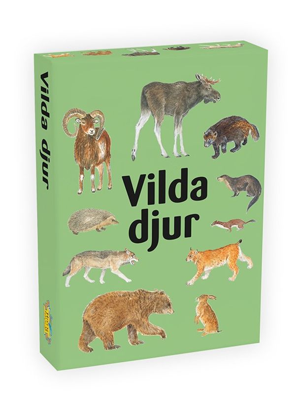 Vilda djur kortspel
