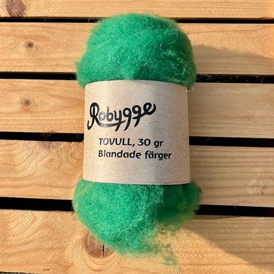 Tovull ROBYGGE 30 gr GRÖN
