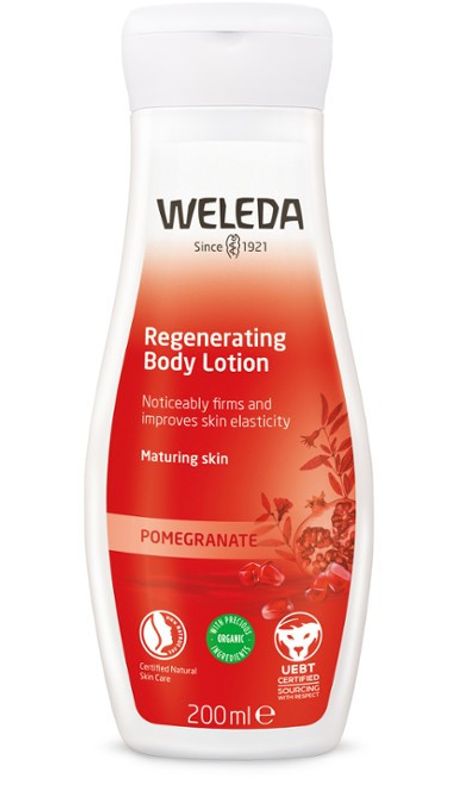 Pomegranate Regenerating Body Lotion 200 ml, Weleda