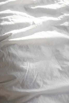 Påslakanset Crinkle EKO Off White