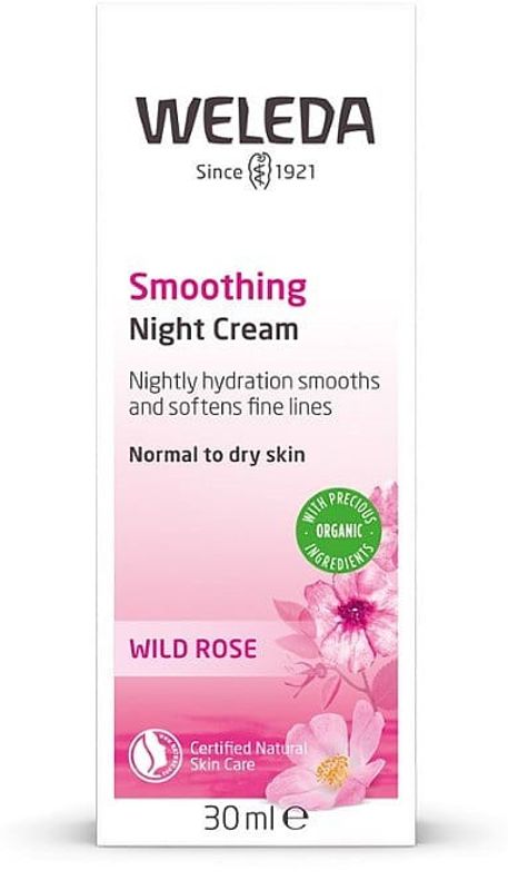 Wild Rose Smoothing Night Cream 30 ml, Weleda