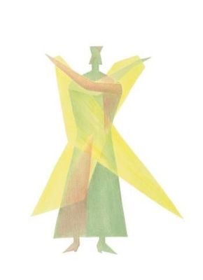 Vykort med Eurytmifigurer 35st | Postcards of the Eurythmy Figures