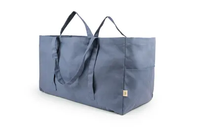 Ekologisk Tygkasse / Tote bag Stor -Blå