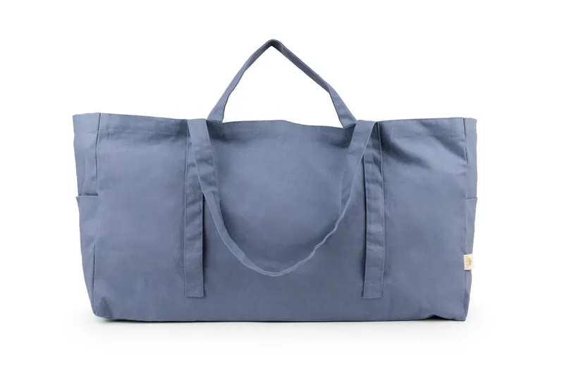 Ekologisk Tygkasse / Tote bag Stor -Blå
