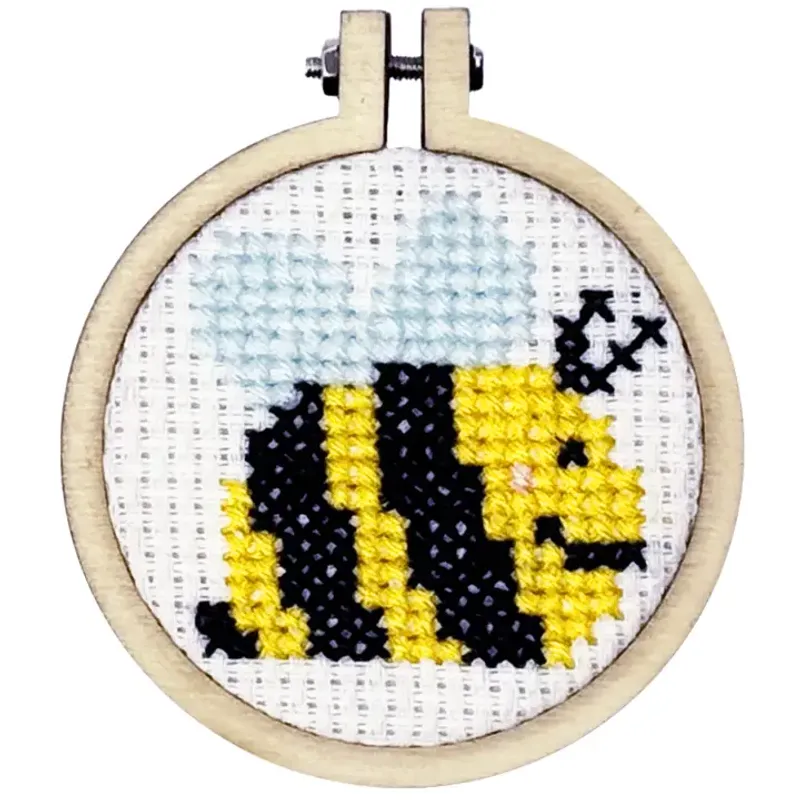 "Bee Happy"-korsstygnskit