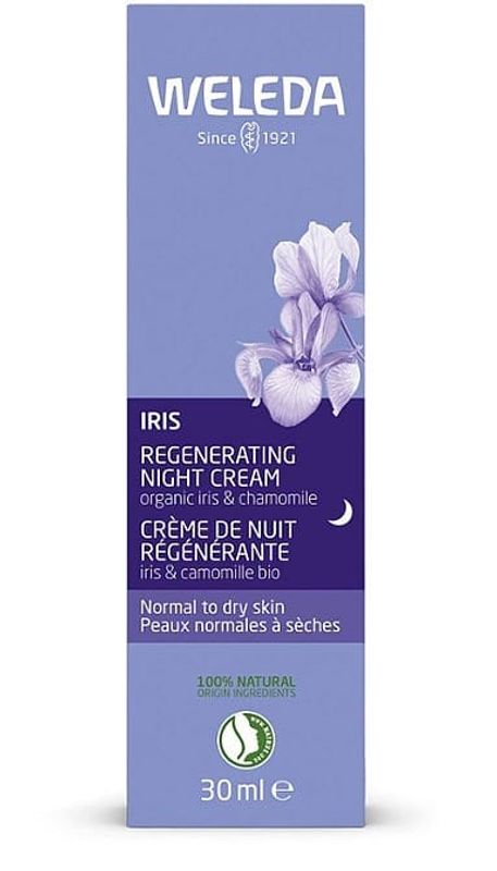 Iris Hydrating Night Cream 30 ml, Weleda
