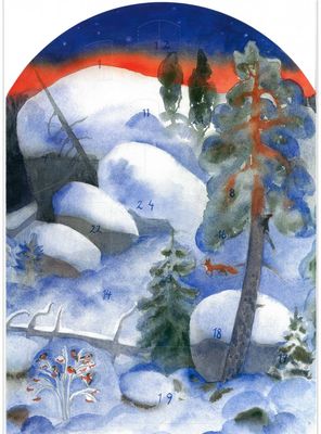 Adventskalender Julrosor, Åsnans förlag
