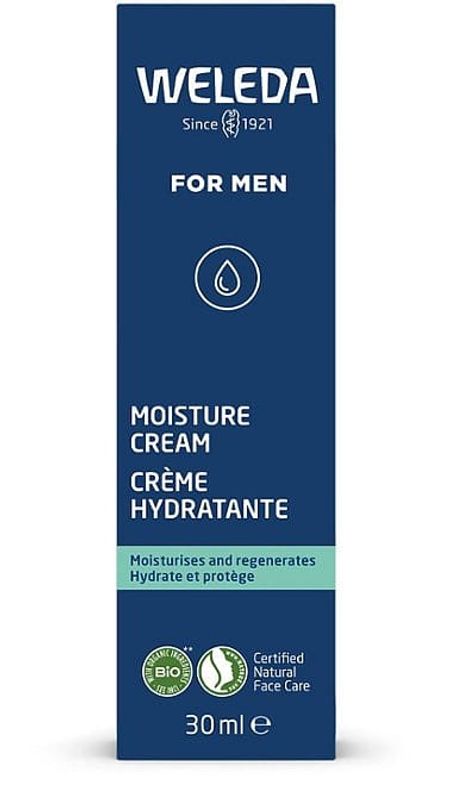 Moisture Cream for Men 30 ml, Weleda