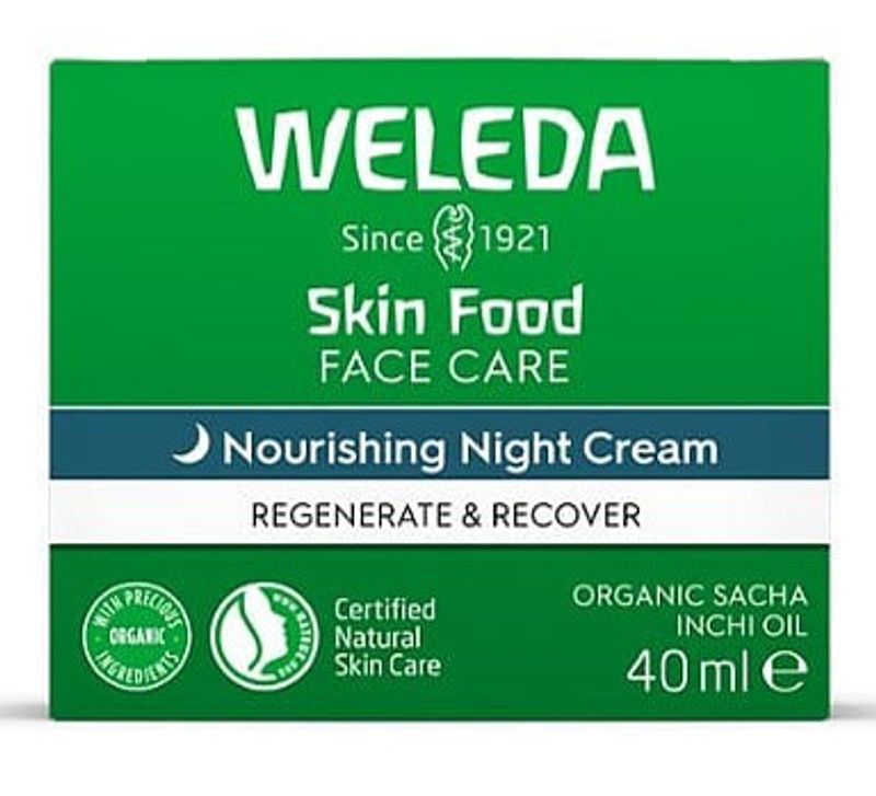 Skin Food Nourishing Night Cream 40ml, Weleda