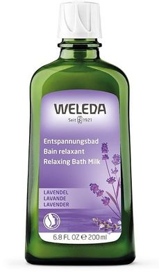 Lavender Relaxing Bath Milk 200 ml, Weleda