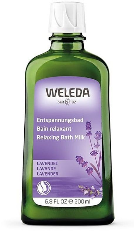 Lavender Relaxing Bath Milk 200 ml, Weleda
