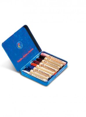 Vaxkritor Stift 8 Färger Specialfärger, Stockmar