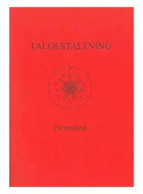 Talgestaltning Övningar, Rudolf Steiner