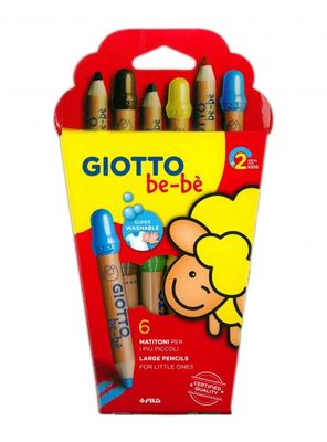 Giotto be-be färgpennor 6st/fp