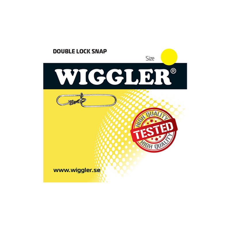 Wiggler Beteslås Double-Lock Snap (paket)
