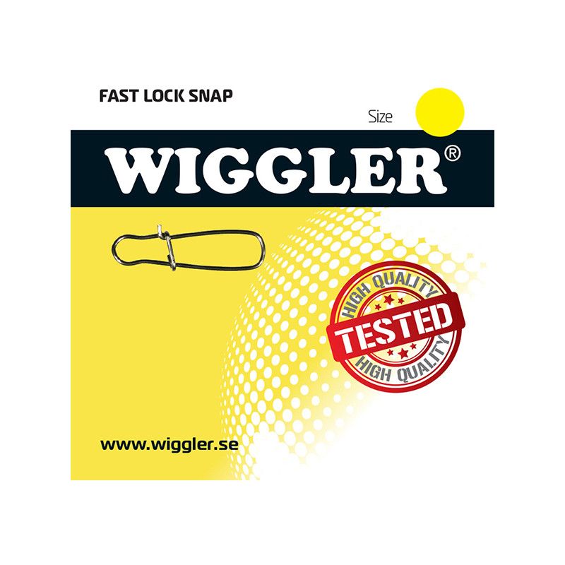 Wiggler Fast Lock Snap - Beteslås (paket)