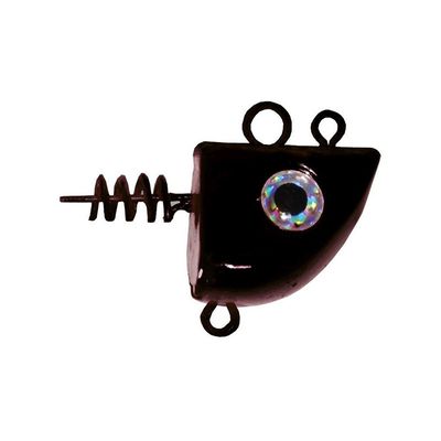 Wiggler Trac Head Jiggskalle Svart (2-pack)