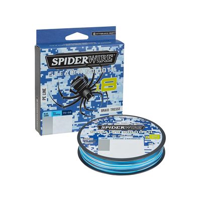 SpiderWire Stealth Smooth 8 Blue Camo 150m