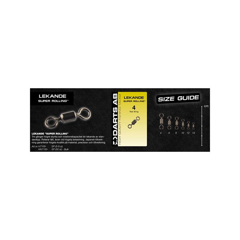 Darts Lekande Super Rolling (paket)