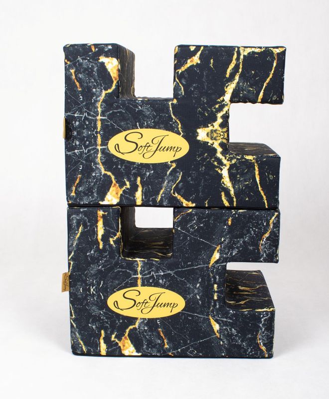 Cavalettiblock Marble standard -2 delar