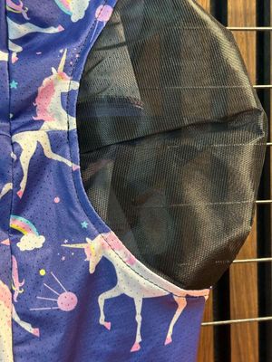 Anti-allergisk Flughuva Unicorn, stl L