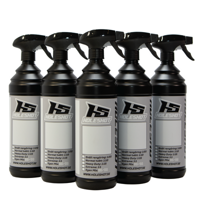 5 PACK TOMMA FLASKOR 1000ML