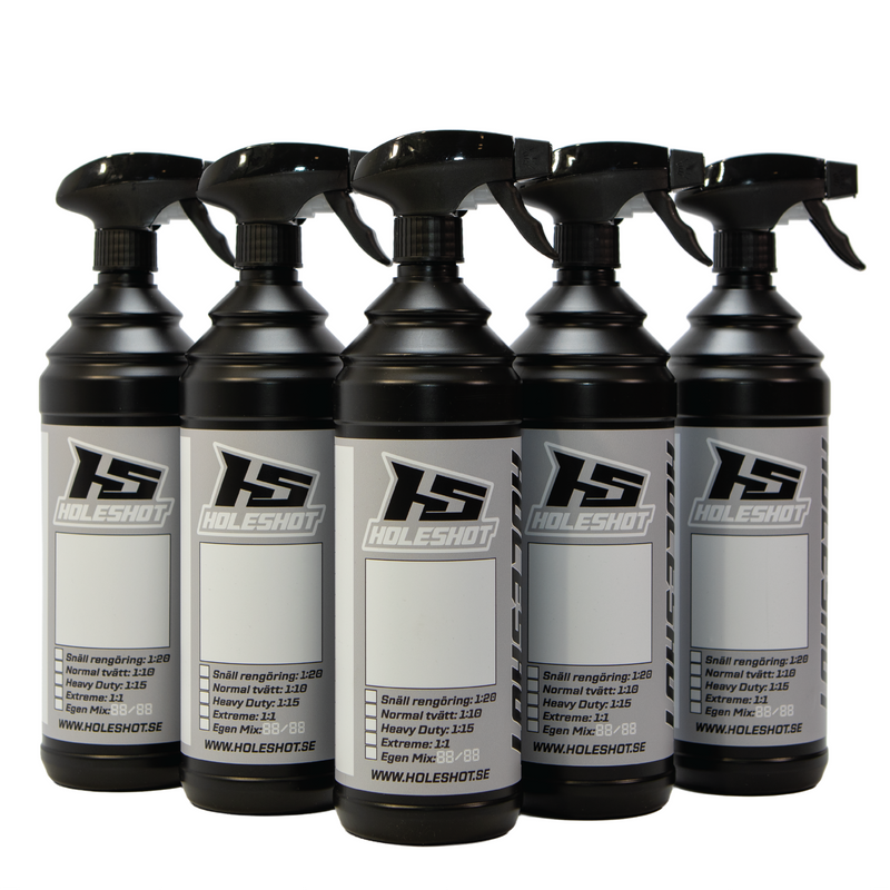 5 PACK TOMMA FLASKOR 1000ML