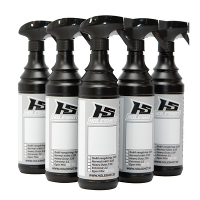 5 PACK TOMMA FLASKOR 600ML