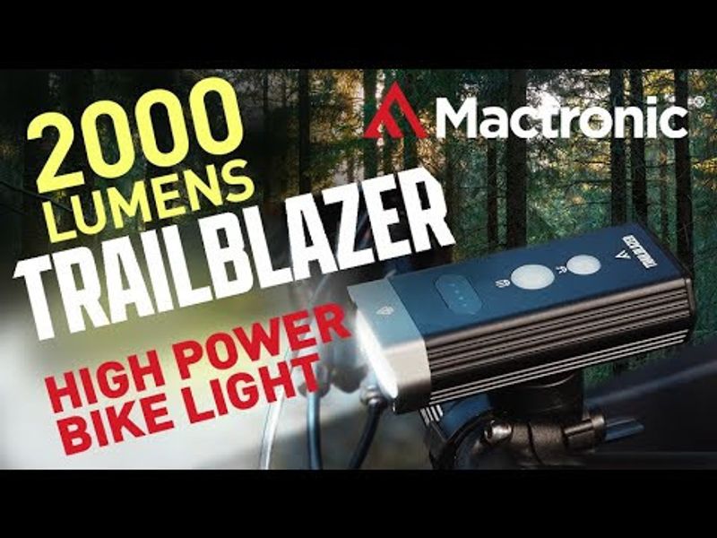 Mactronic Trailblazer 2000lm Cykellampa