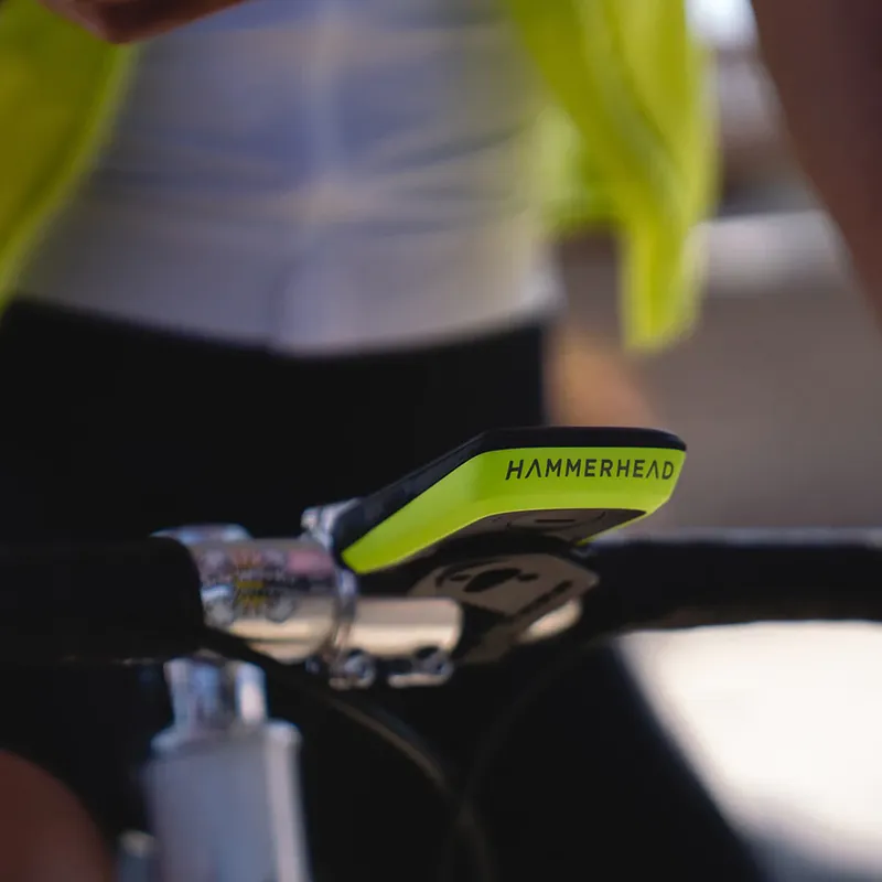 Hammerhead Karoo 2 custom färg-skal lime