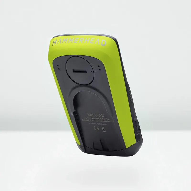 Hammerhead Karoo 2 custom färg-skal lime