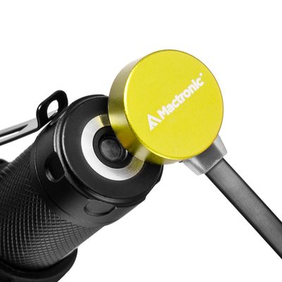 Mactronic Cyclope 2 pannlampa ficklampa med magnetisk laddare
