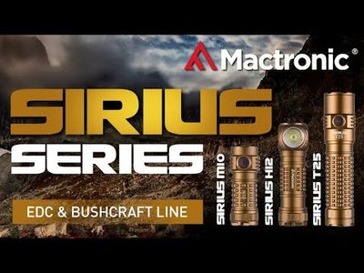 Mactronic Sirius M10 lilla ficklampa med hela 1000lm