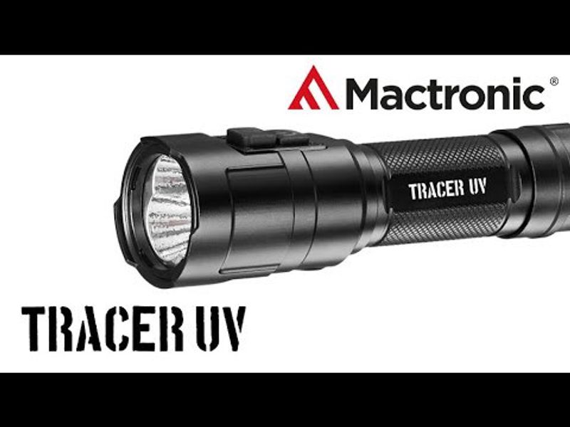 Mactronic Tracer UV ficklampa med UV ljus