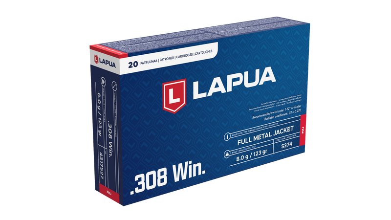 Lapua FMJ 308 Win