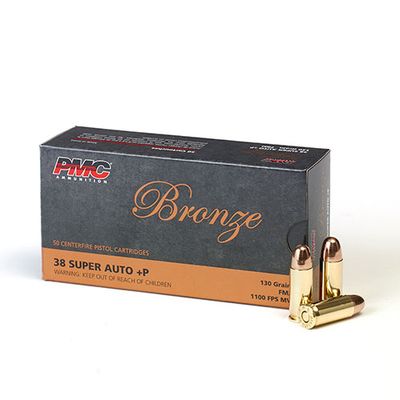 PMC 38 Super FMJ (130.gr)