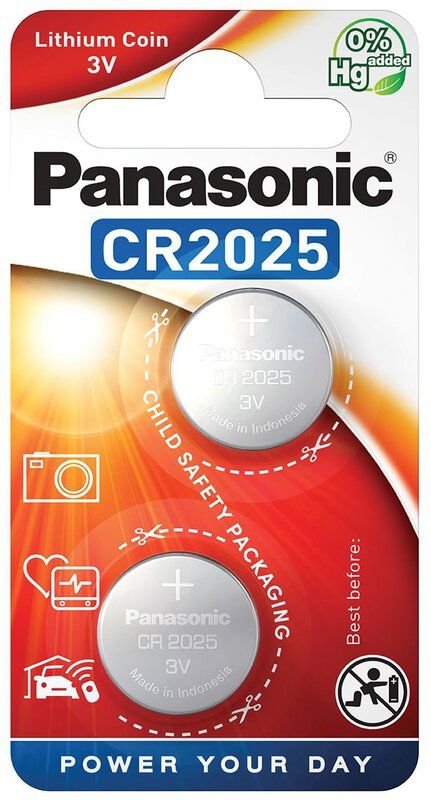 Panasonic Coin Lithium CR2025