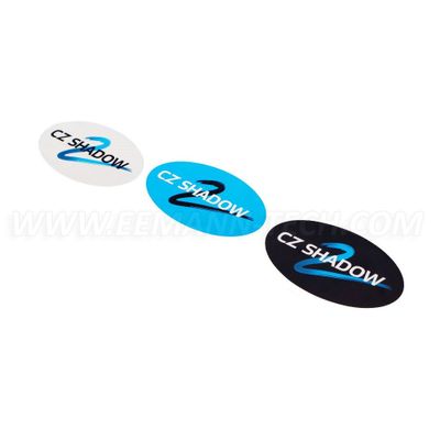 CZ Shadow 2 Sticker - 75x45mm, Color: Blue