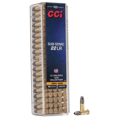 CCI Sub-Sonic HP 22lr