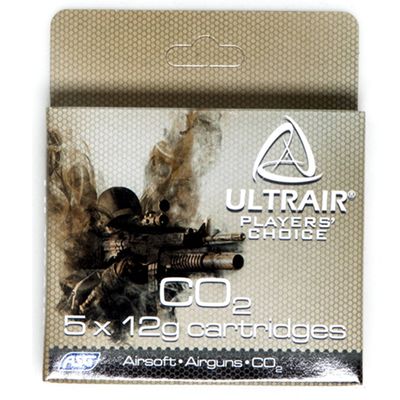 ASG Ultrair 12 gr. Co2 cartridge, 5 pcs
