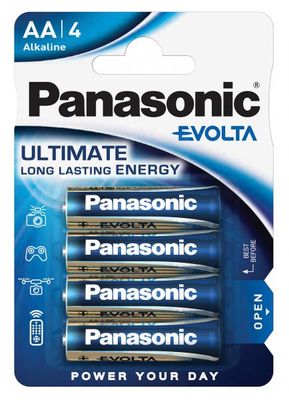  Panasonic Evolta Ultimate AA (4-pack)