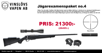 Jägarexamenspaket no.4