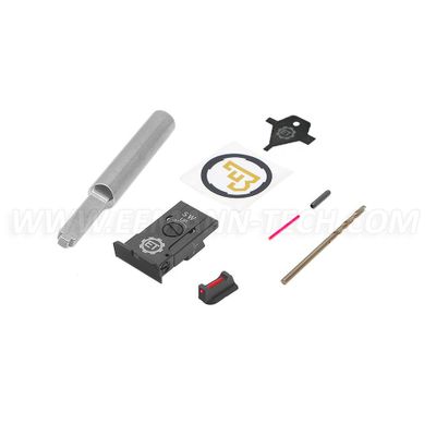 Eemann Tech Adjustable Sights Set for CZ Shadow, Diameter: 1 mm