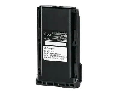  Icom BP-232WP IP-67 Batteri