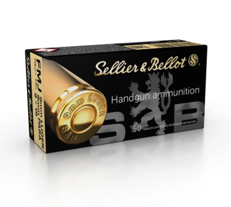 Sellier & Bellot 9mm FMJ (124gr)