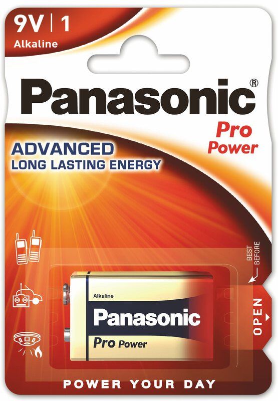 Panasonic Alkaline Pro Power 9V
