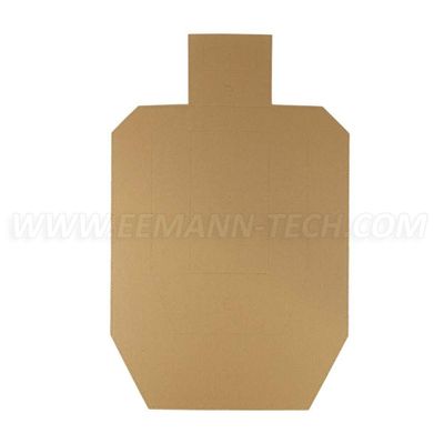 Cardboard Metric Target TAN/WHITE - 100 pcs./pack